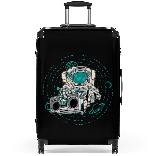 Astronomy Radio Space Stars Universe Music Lover Suitcases