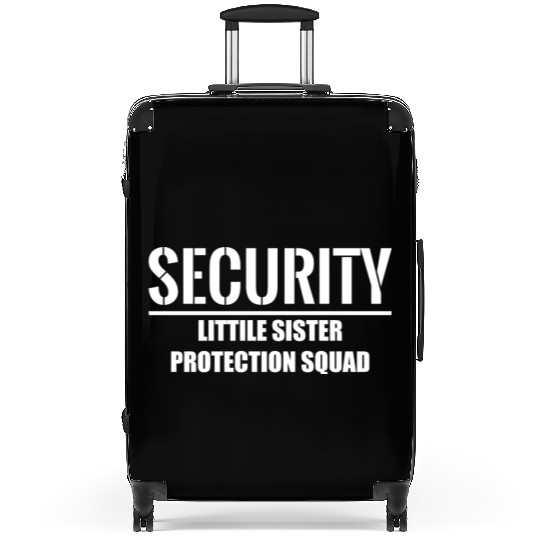 Security Little Sister Protection Squad Suitcases