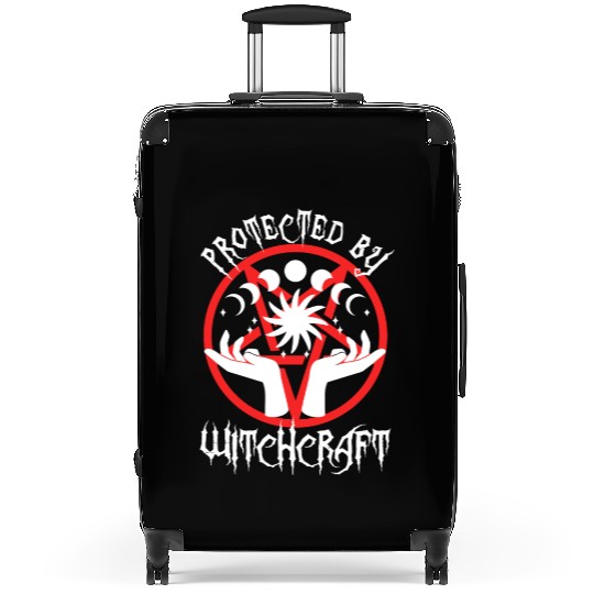 Protected By Witchcraft Suitcases