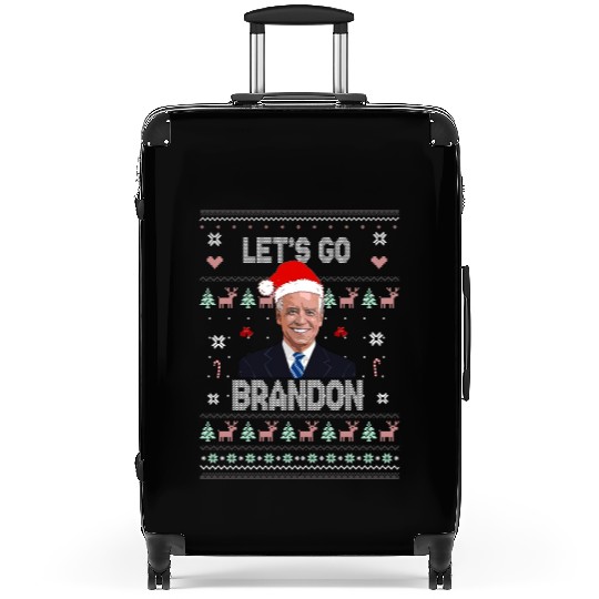 ugly christmas, sweater, pattern, happy easter Suitcases