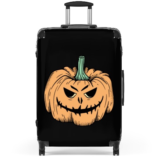 Pumpkin Halloween Suitcases