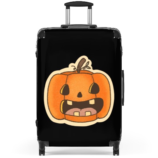 Pumpkin Halloween Suitcases