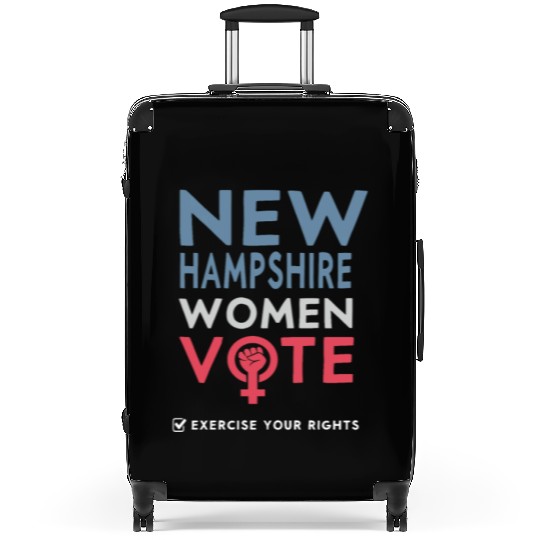 New Hampshire Women Vote Voter 2022 Election Suitcases