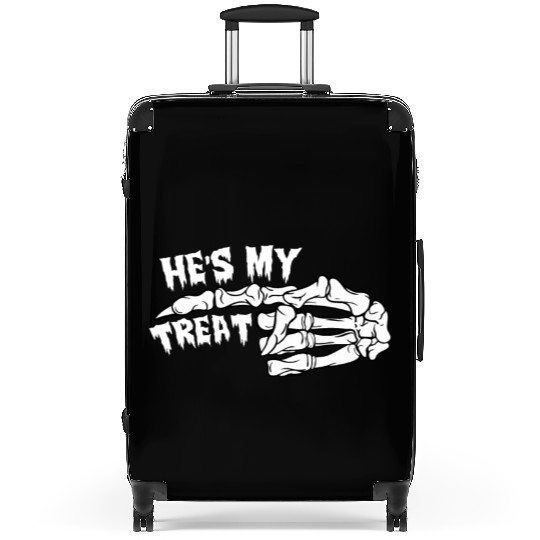 Halloween He's My Treat Matching Suitcases