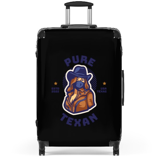Pure Texan - Texas lover Suitcases