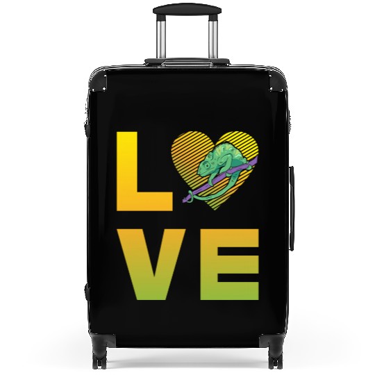 Chameleon Love Suitcases
