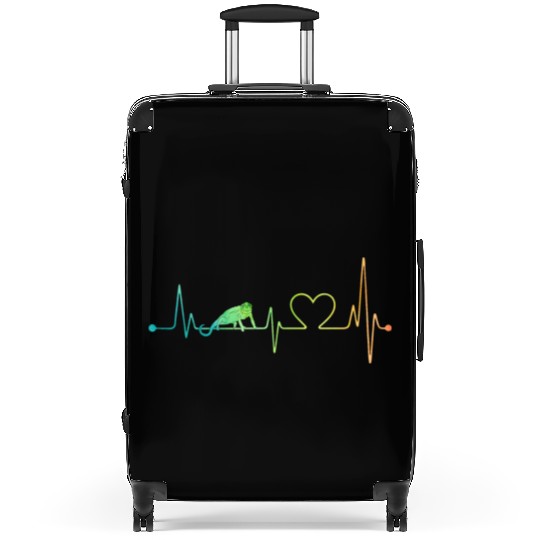 Chameleon Heartbeat Suitcases