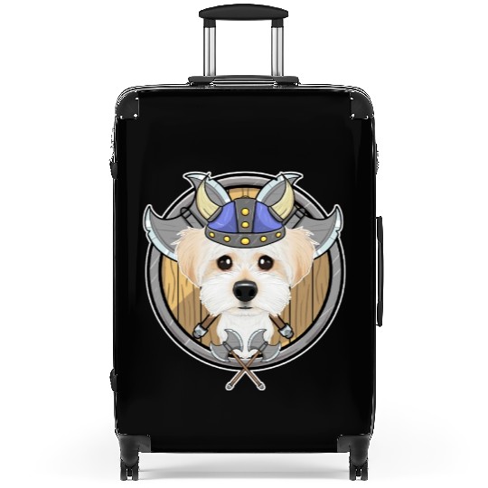 Maltese I Valhalla I Viking Suitcases