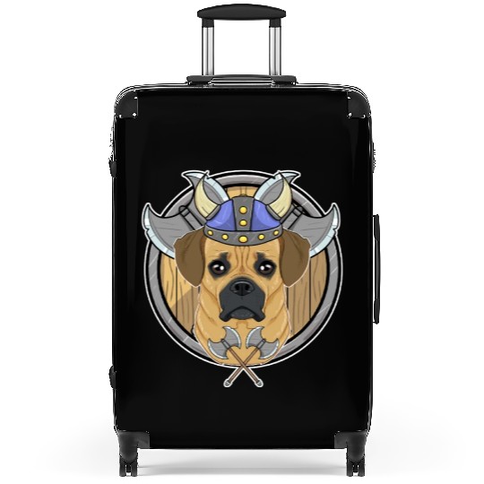 Puggle I Valhalla I Viking Suitcases
