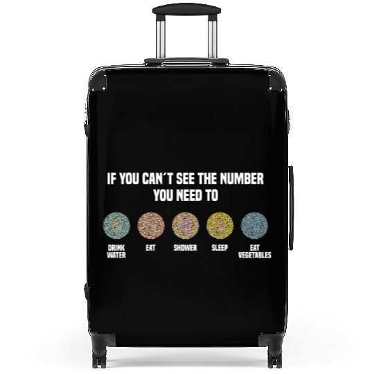 Ishihara Numbers - Eat Vegetables Suitcases