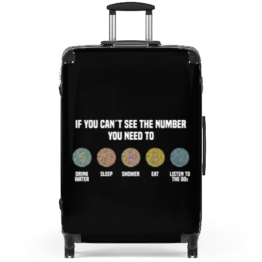 Ishihara Numbers - Listen To The 80s Suitcases