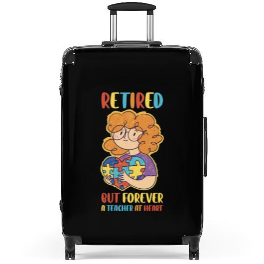 Retired Teacher Funny Teaching Gift Suitcases