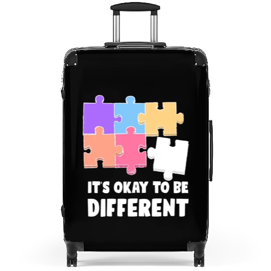 Funny Autism Teacher Suitcases