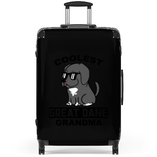 Coolest Great Dane Grandma Suitcases