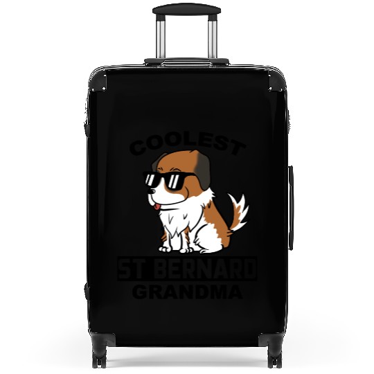 Coolest Saint Bernard Grandma Ever Suitcases