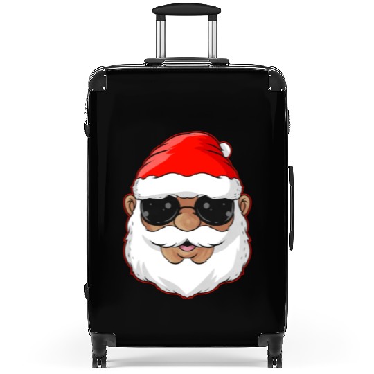 Afro american toddler Black History Month Suitcases