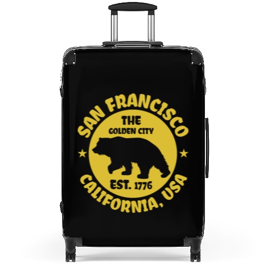 San Francisco California Suitcases