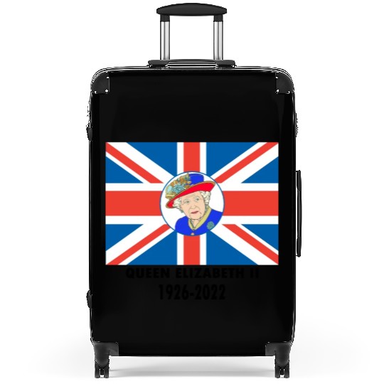 Queen Elizabeth II - rip Queen Elizabeth II - rest Suitcases