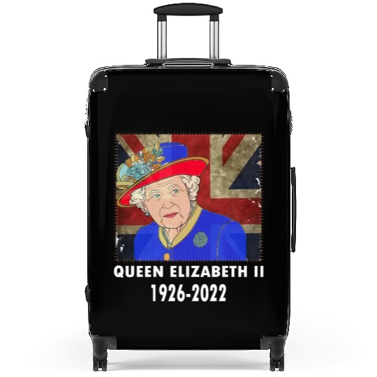 Queen Elizabeth II - rip Queen Elizabeth II - rest Suitcases