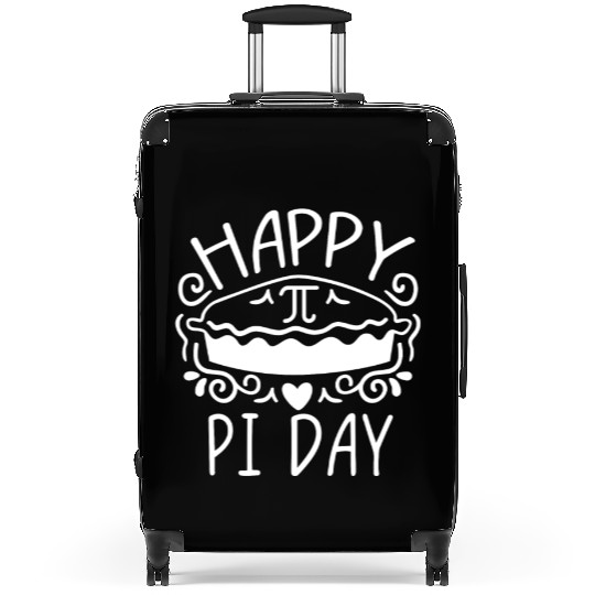 Funny Math Happy Pi Day Suitcases