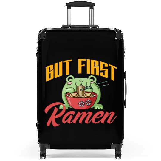 But First Ramen Funny Ramen Lover Gift Suitcases