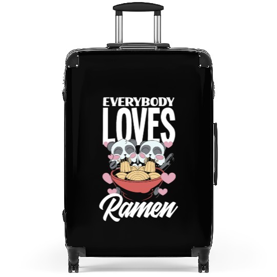 Everybody Loves Ramen Funny Ramen Lover Gift Suitcases
