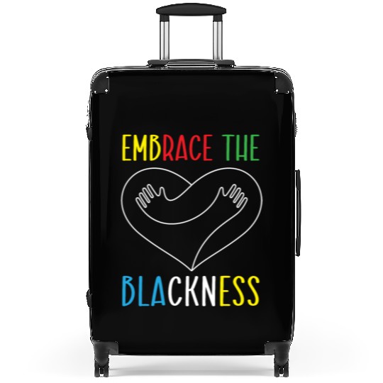Embrace The Blackness Black History Month Melanin Suitcases