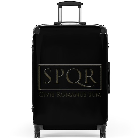 Civis Romanus catfish (black) Suitcases