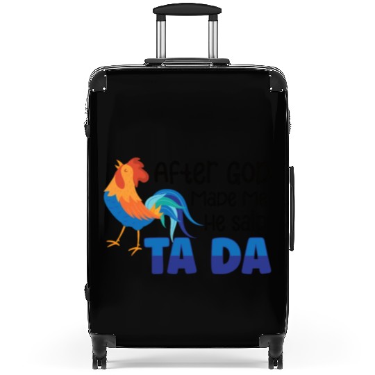 Chicken Farmer Gift Funny Chickens Country Farm Suitcases