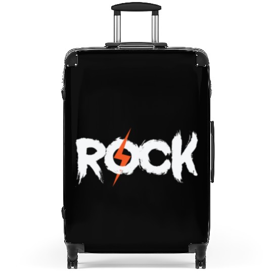 Rock Music Style Genre Guitar Rock Band Suitcases
