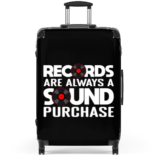 Record Collection Vinyl Collector Joke Suitcases