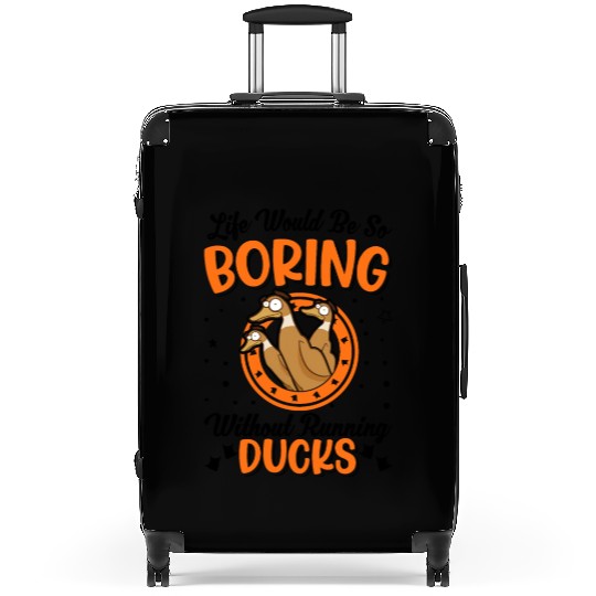 Indian Runner Duck Bottle Suitcases