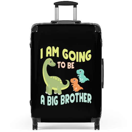 I'm going to be a big brother of Twins Dinosaur Suitcases