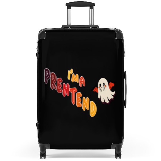 Suitcases petend i'm a vampire ,Suitcases halloween,horro