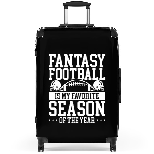 Fantasy Football is my Favorite Season Player Suitcases