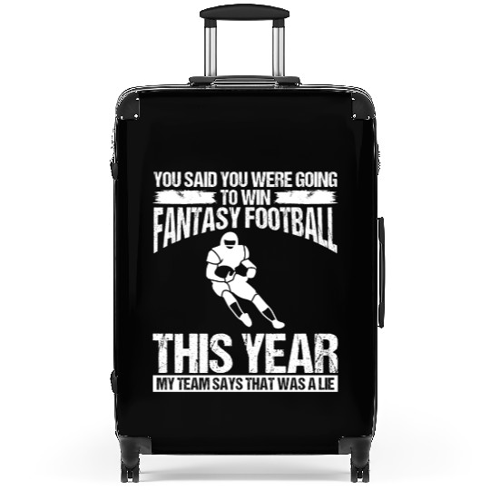 Fantasy Football Player Football Team Funny Suitcases