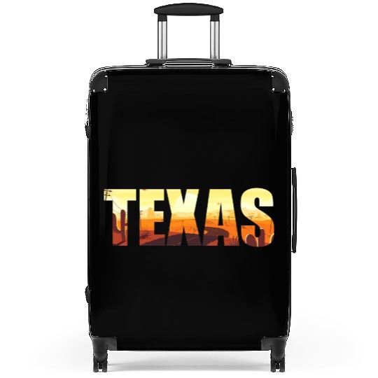 Texas city USA gift Houston America Suitcases