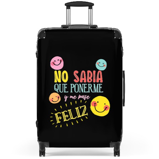 Funny Spanish Teacher Maestra Suitcases