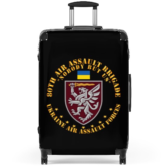 Ukraine 80th Air Assault Brigade Nobody but Us Suitcases
