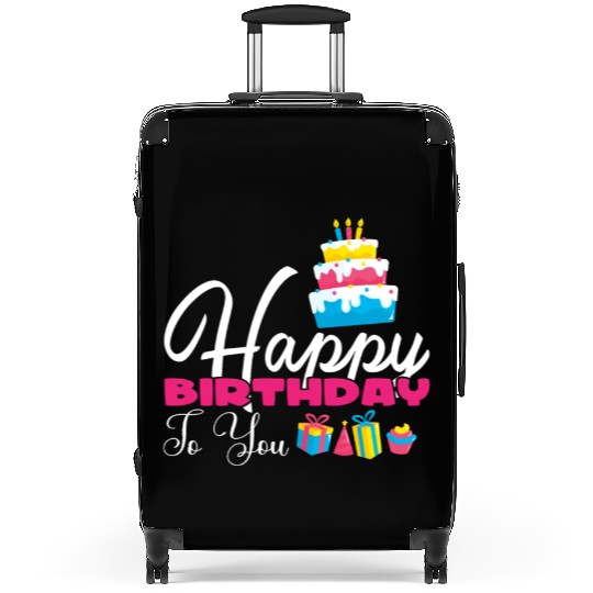 cupcakes Team Happy Birthday To You Cake Birthday Suitcases
