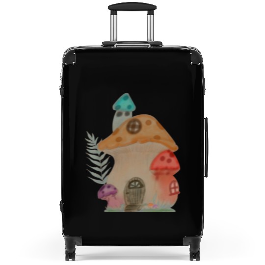 Mushroom house Suitcases