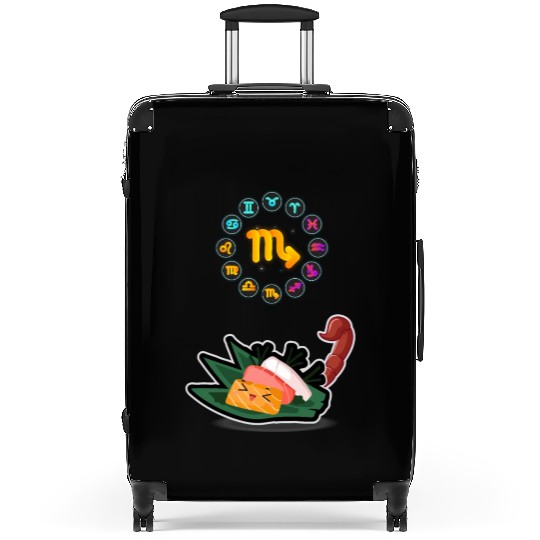 Japanese Sushi Funny Scorpio Zodiac Sushi Lover Suitcases