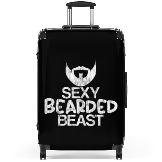 Sexy Bearded Beast 4 Suitcases