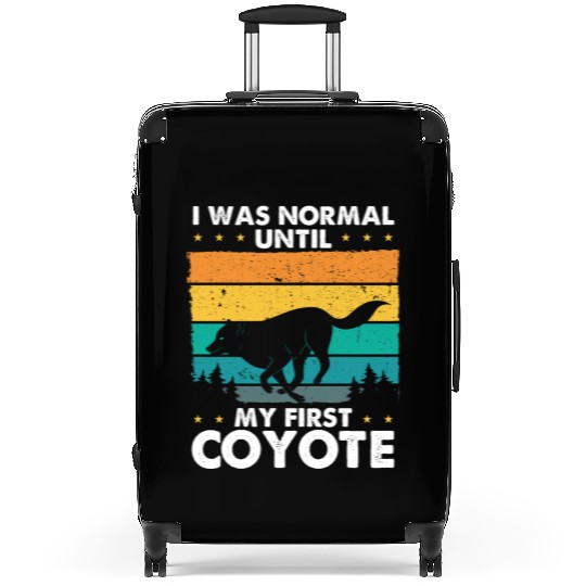 Coyote Trapping Coyote Hunting Yote Hunting Gift Suitcases