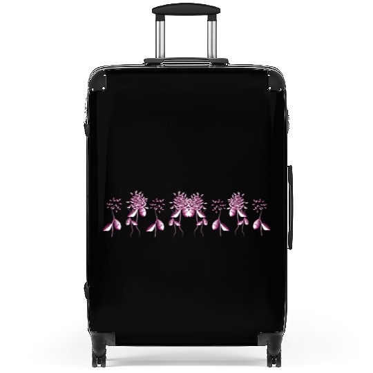 pink flowers plants nature Suitcases