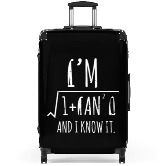 im 1 tan squared Suitcases