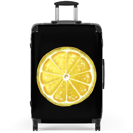 Lemon style design Suitcases