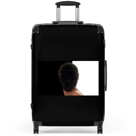 Black and white mask Suitcases