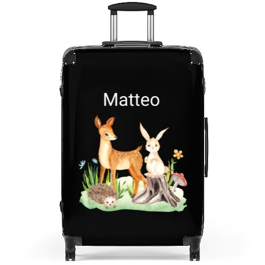 Animal deer rabbit hedgehog Matteo Suitcases