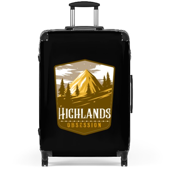 Highlands Obsession - The Nomad Lifestyle Suitcases
